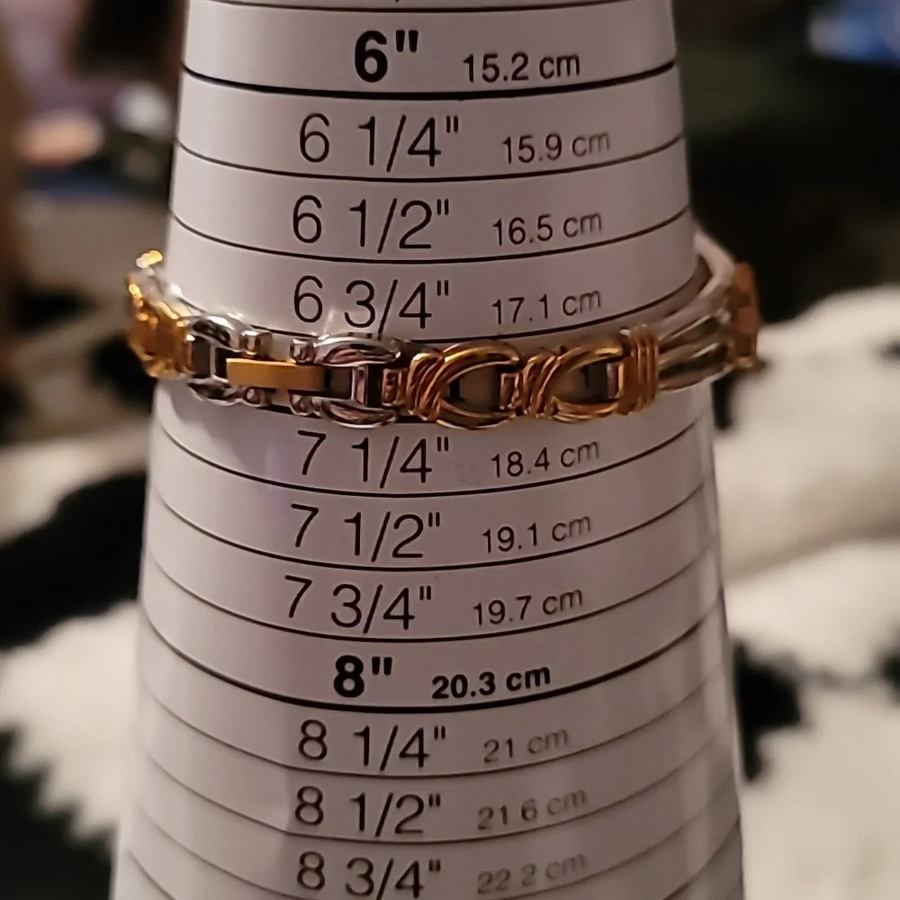 Collezio Gold & Silver Dolphins On Band Women's‎ Watch New Battery MOP Face